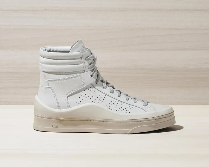 High Tops Women P448 Rail All White