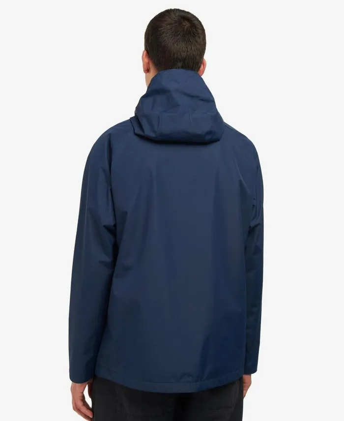Hooded Domus Waterproof Jacket Navydress Men Barbour Waterproof Jackets