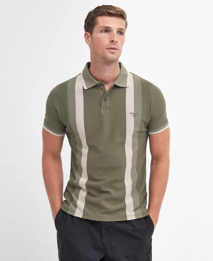 Howden Polo Shirt Whisper White Men Barbour Polo Shirts