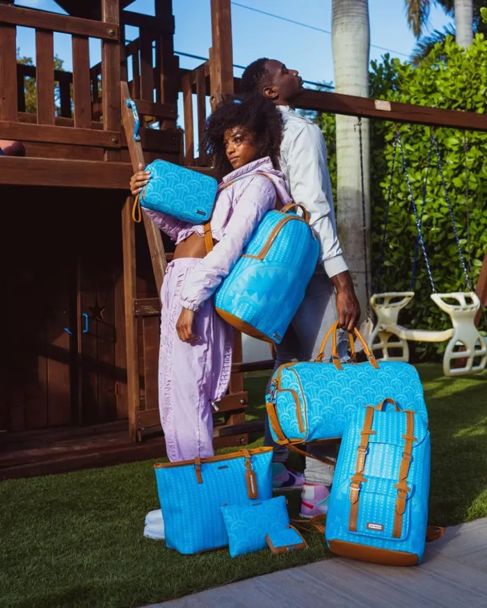 ILLUCHAINS TURQ HILLS BACKPACK Bags SPRAYGROUND
