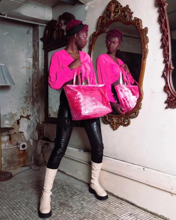 INFINITI PINK DIAMOND TOTE Bags SPRAYGROUND