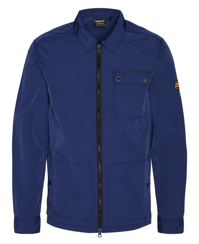 Inlet Overshirt Dusk Pink Men Barbour Overshirts