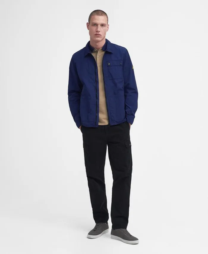 Inlet Overshirt Dusk Pink Men Barbour Overshirts