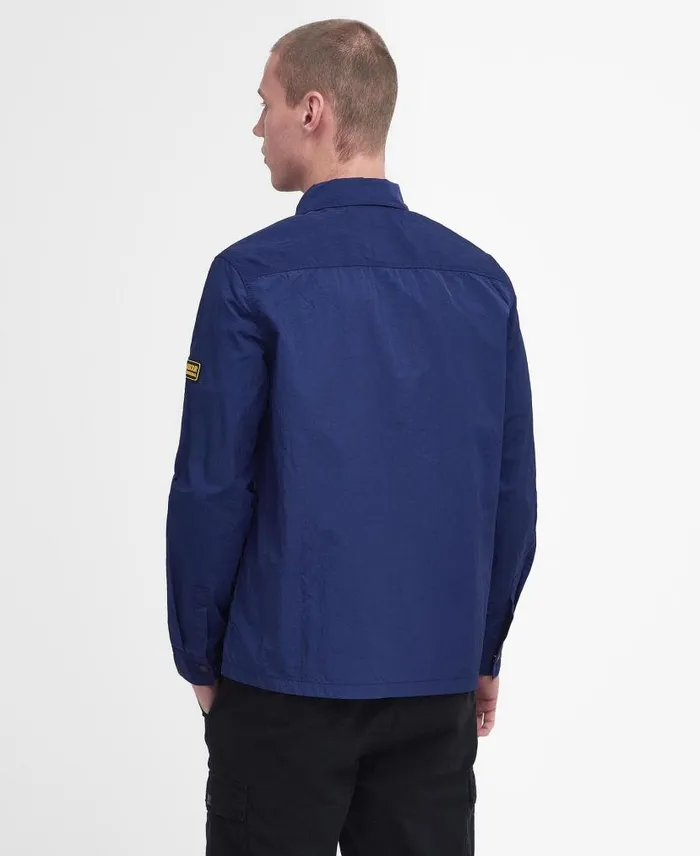 Inlet Overshirt Dusk Pink Men Barbour Overshirts
