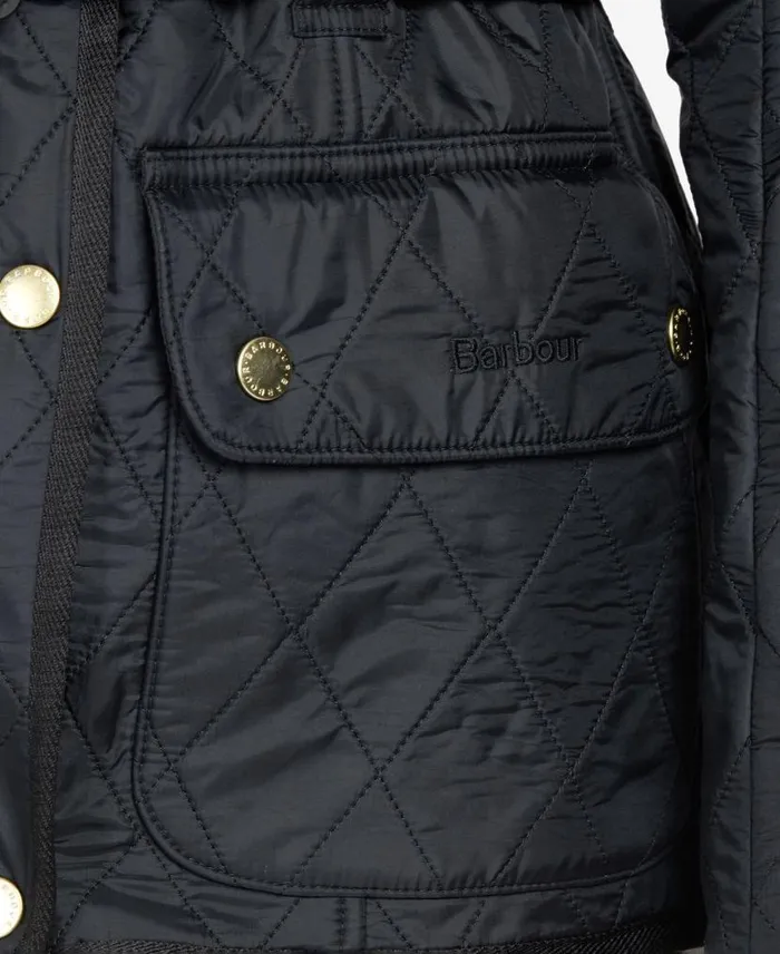 International Polarquilt Jacket Blackblack Women Barbour Quilted Jackets