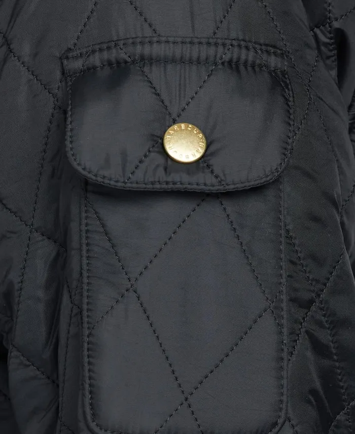 International Polarquilt Jacket Blackblack Women Barbour Quilted Jackets