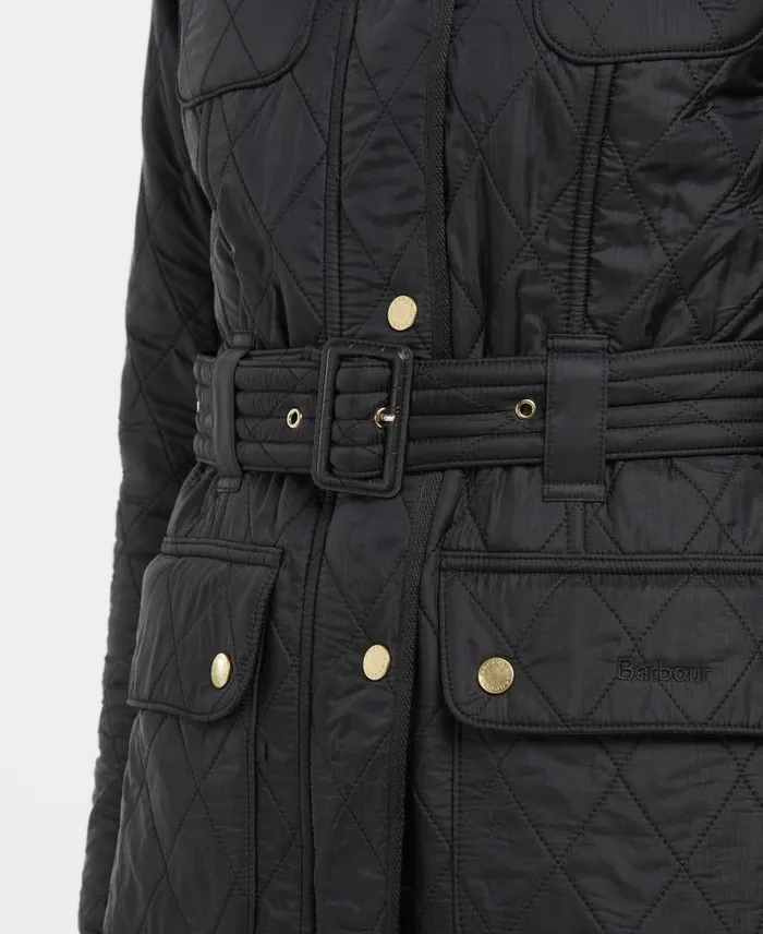 International Polarquilt Jacket Blackblack Women Barbour Quilted Jackets