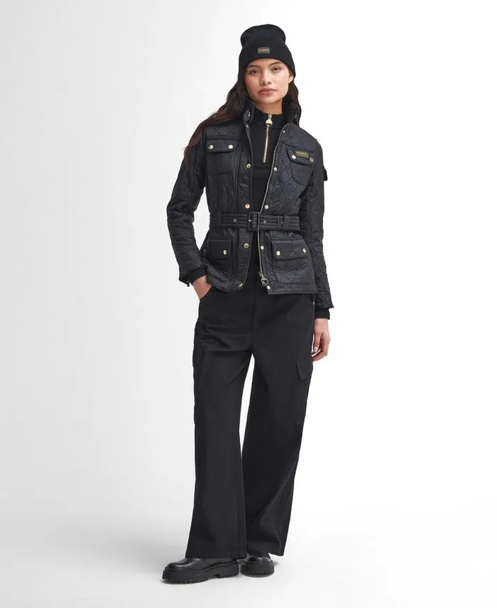 International Polarquilt Jacket Blackblack Women Barbour Quilted Jackets