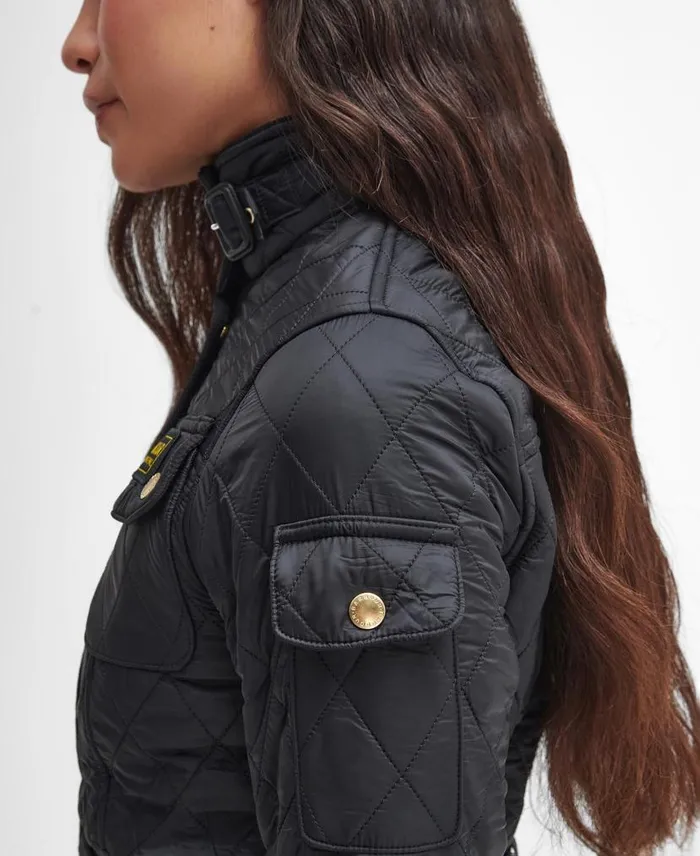 International Polarquilt Jacket Blackblack Women Barbour Quilted Jackets
