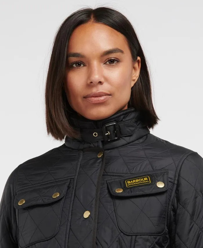 International Polarquilt Jacket Blackblack Women Barbour Quilted Jackets