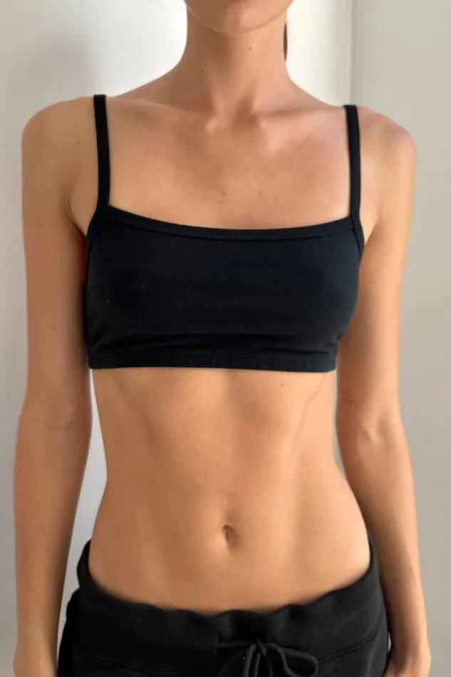 Isla Bra Top Black Women Brandy Melville Intimates