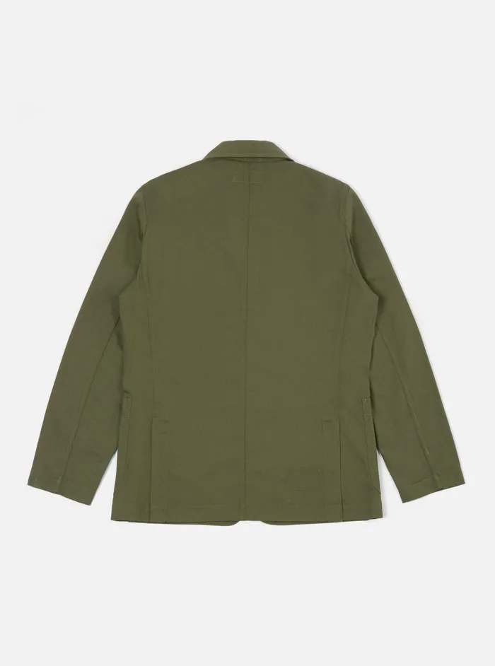 Jackets Men Universal Works Universal Works London Jacket In Light Olive Twill