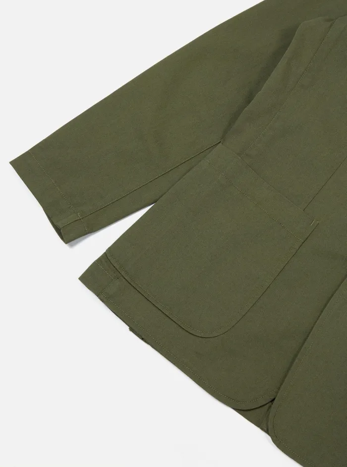 Jackets Men Universal Works Universal Works London Jacket In Light Olive Twill