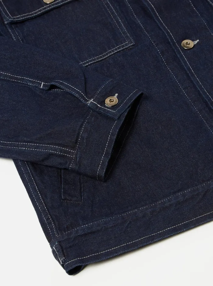 Jackets Men Universal Works Universal Works Trucker Jacket In 11oz Indigo Denim