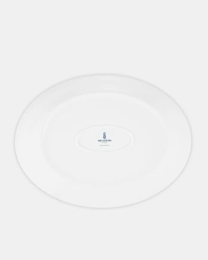 Jaipur Oval Platter Pink Women Aquazzura Dinnerware