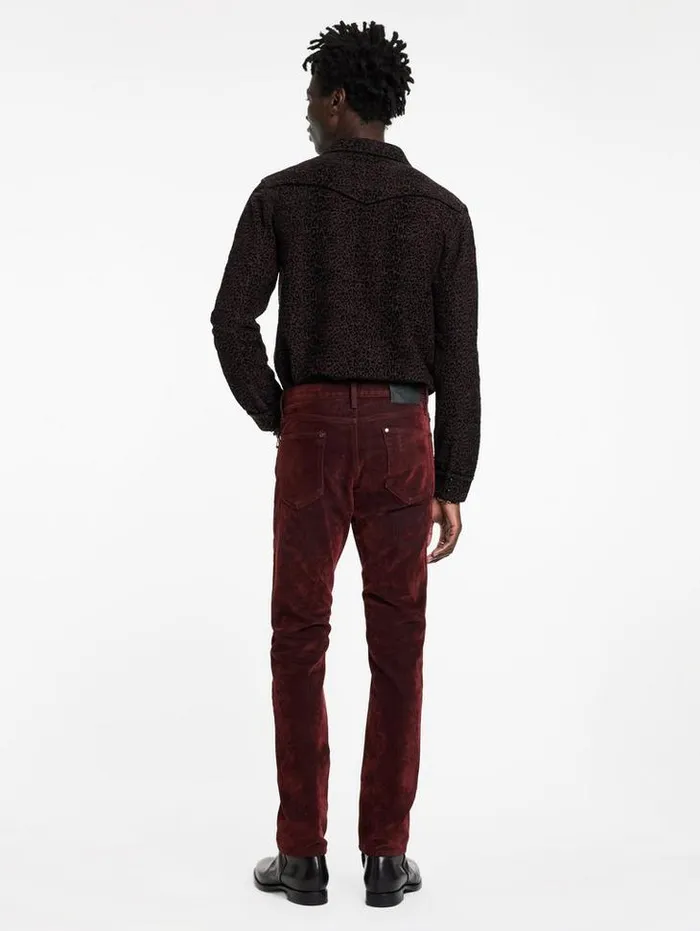 Jeans Men John Varvatos J702 8211 HENDRY WASH Tamarind
