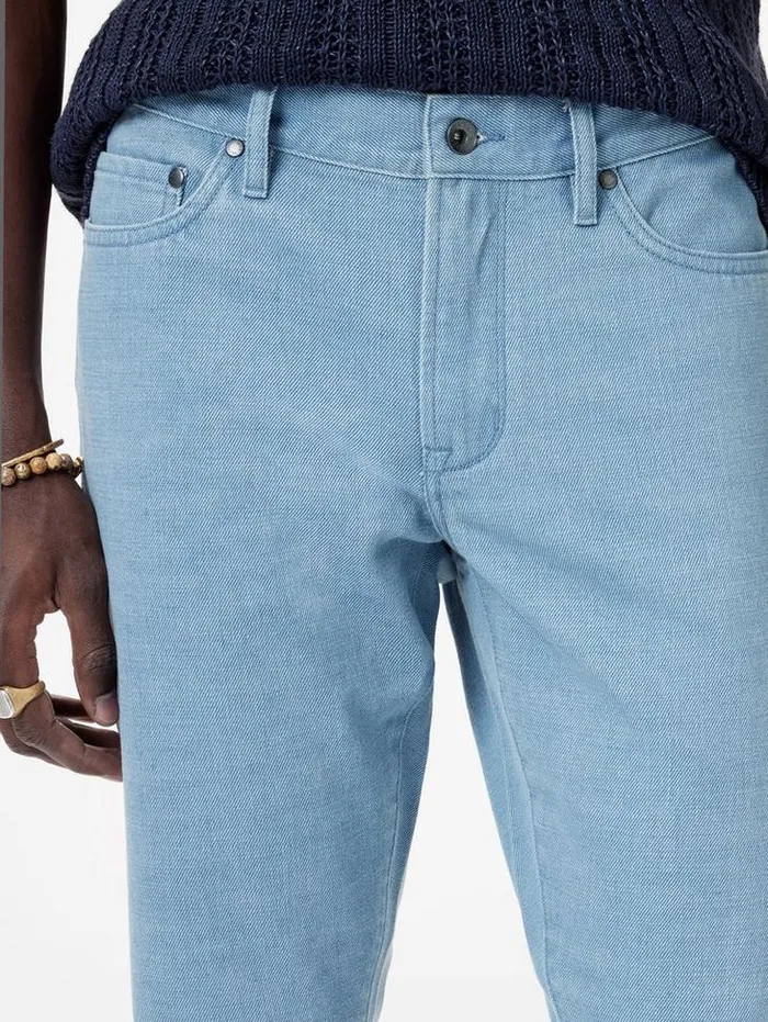 Jeans Men John Varvatos J704 8211 TAPERED FIT Old Blue