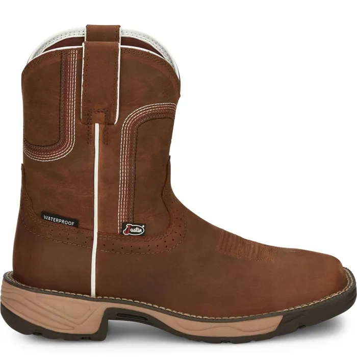 Justin Boots 8034 Rush Waterproof Work Boot Cedar Brown brown Women Work