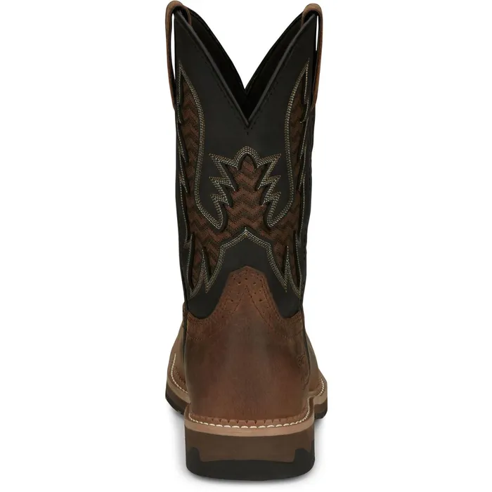 Justin Boots Bolt 11034 Nano Composite Toe Brown Men Work