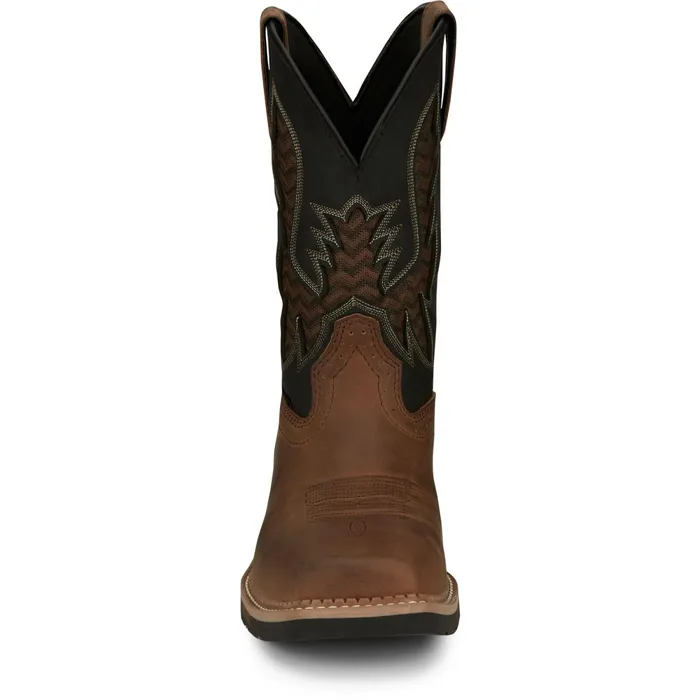 Justin Boots Bolt 11034 Nano Composite Toe Brown Men Work