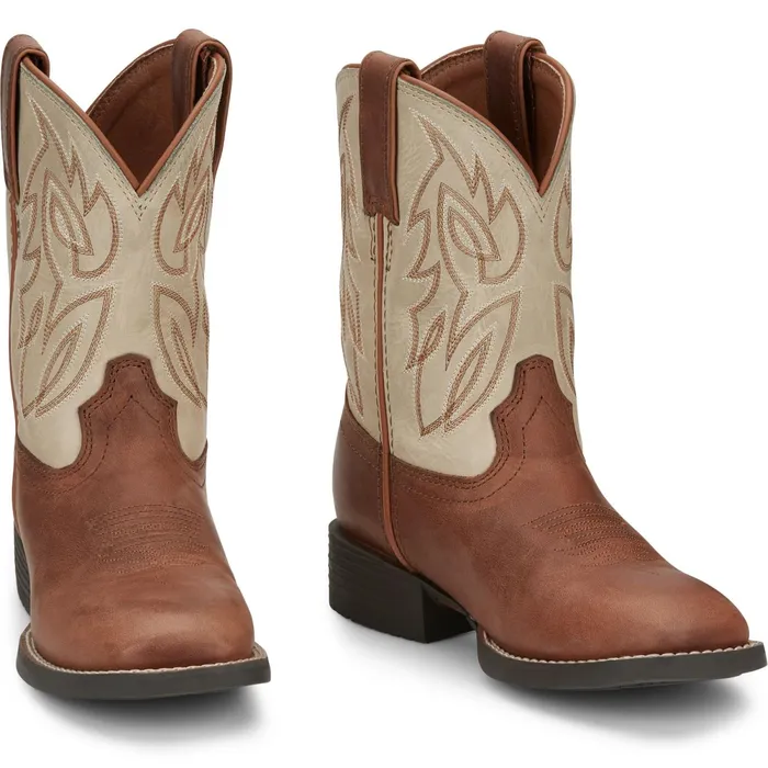 Justin Boots Canter Whiskey Brown brown Kids Western