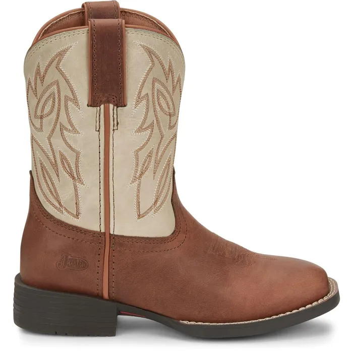 Justin Boots Canter Whiskey Brown brown Kids Western