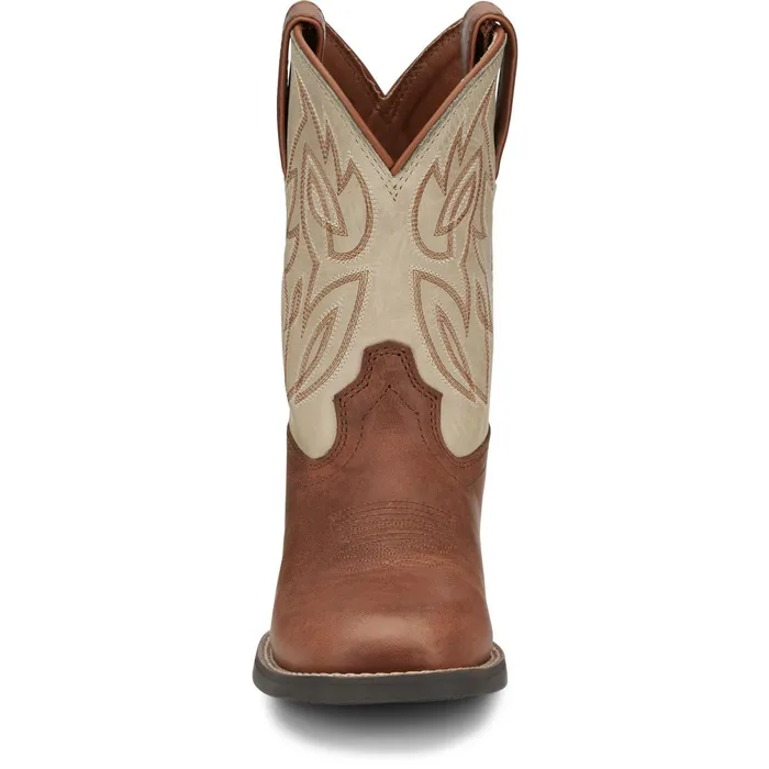 Justin Boots Canter Whiskey Brown brown Kids Western