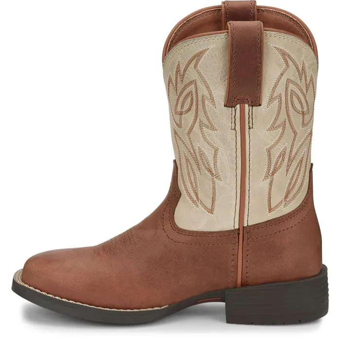 Justin Boots Canter Whiskey Brown brown Kids Western