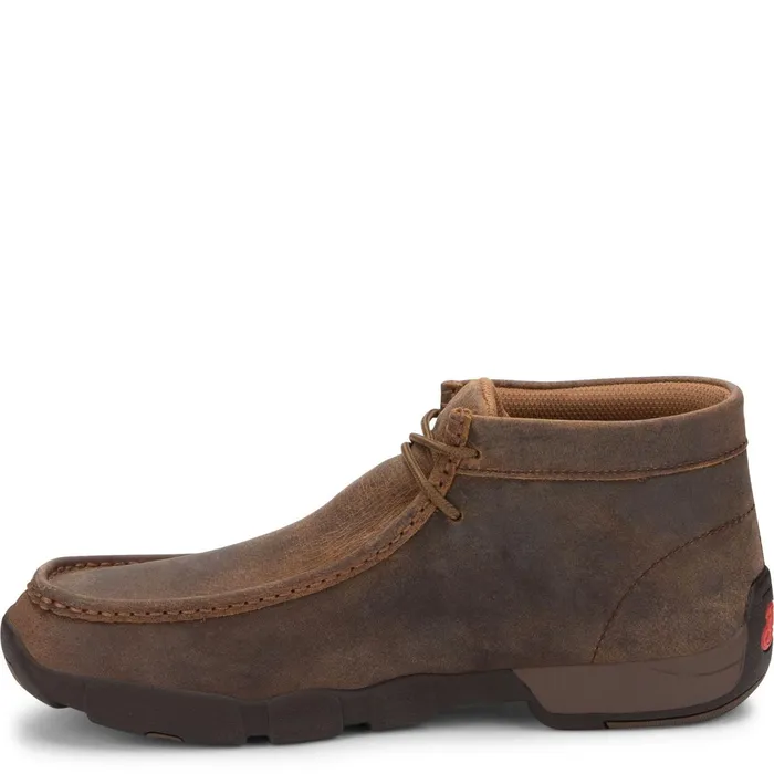 Justin Boots Cappie 4034 Work Shoe Dark Brown brown Men Casuals