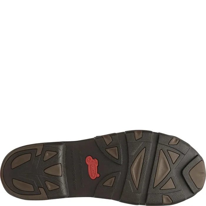 Justin Boots Cappie Steel Toe Work Shoe Tan Bomber tan Men Work