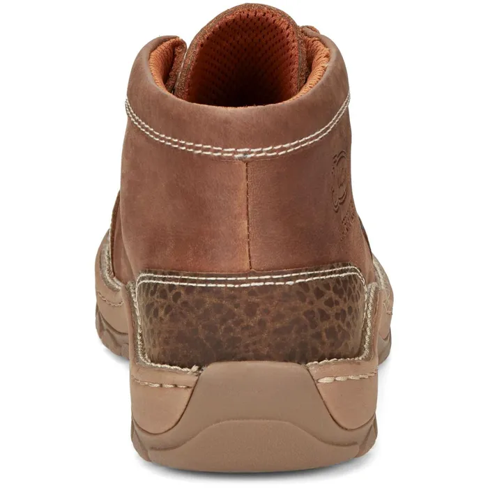 Justin Boots Crafton 4034 Waterproof Work Shoe Barley Brown brown Men Casuals