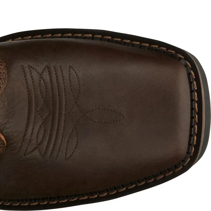 Justin Boots Driller 8034 Composite Toe Waterproof LaceUp Work Boot Aged Brown brown Men Work