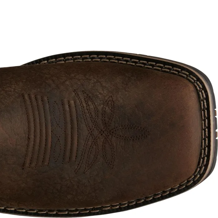 Justin Boots Fireman 11034 Waterproof Western Work Boot Distressed Brown brown Men Western