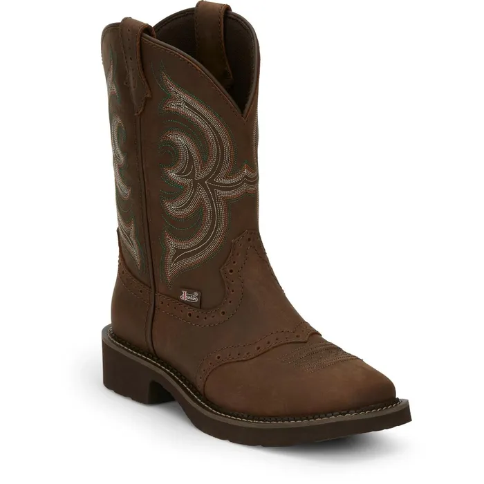 Justin Boots Inji II Brown Women Western