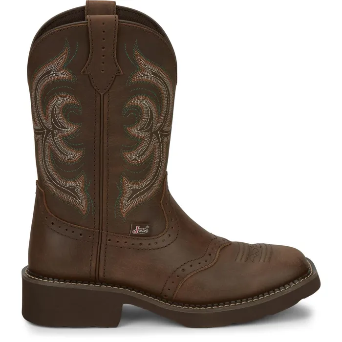 Justin Boots Inji II Brown Women Western