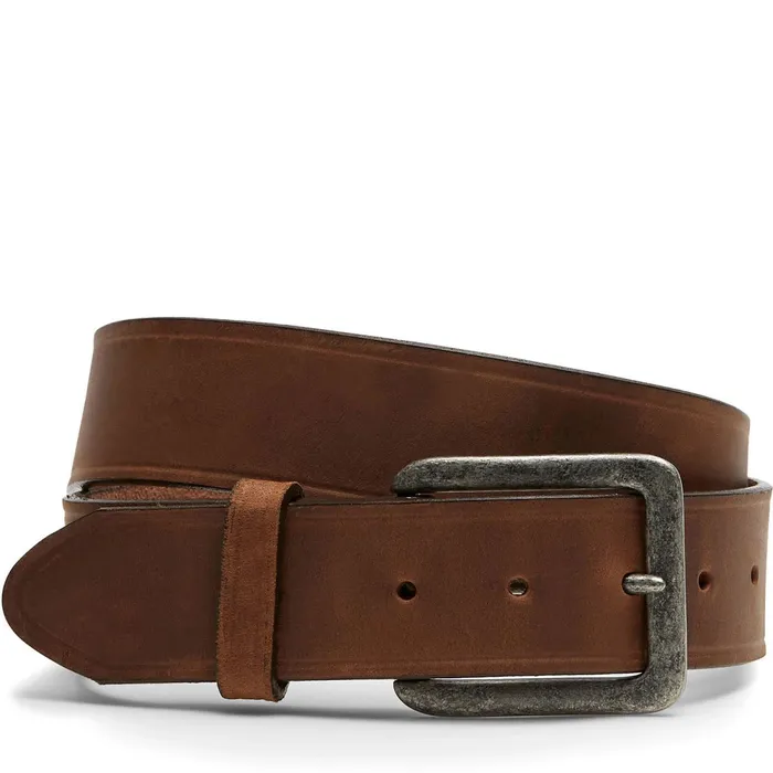 Justin Boots Logger Boy Belt Brown Men Belts