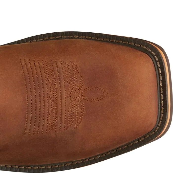 Justin Boots Resistor 11034 Waterproof Work Boot Russet brown Men Work
