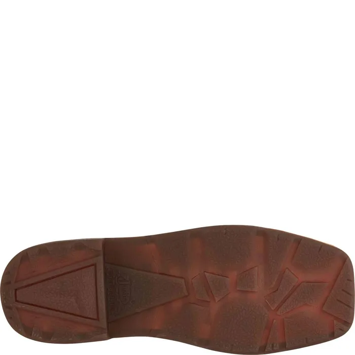 Justin Boots Resistor 11034 Waterproof Work Boot Russet brown Men Work