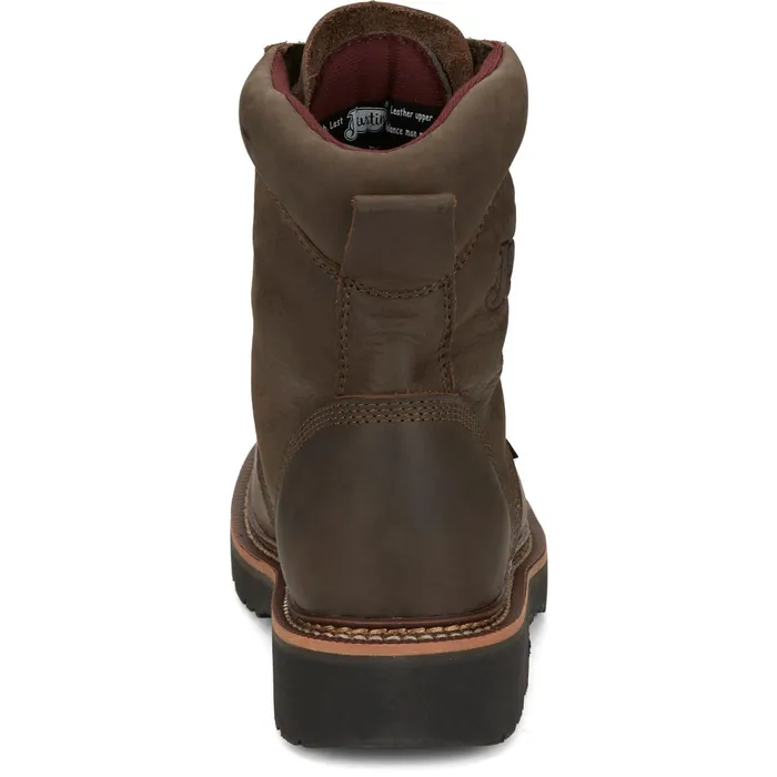 Justin Boots Rivot 8034 Lace Up Hickory Brown brown Men Work