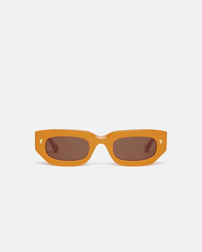 Kadee Bio Plastic DFrame Sunglasses Orange WomenMen Nanushka Eyewear