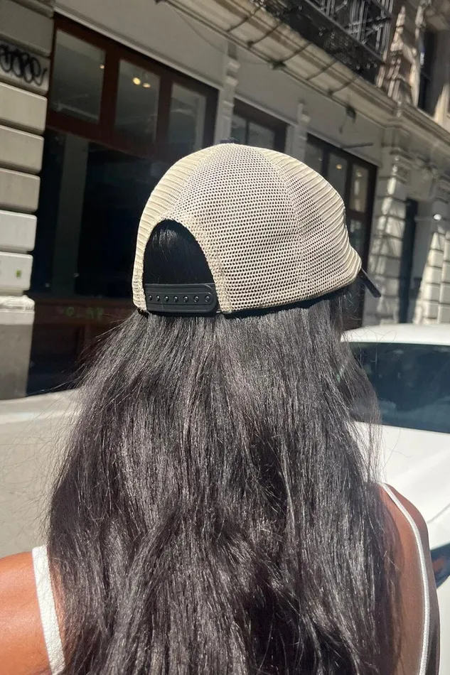 Katherine Mesh Cap Black Women Brandy Melville Hats and Caps