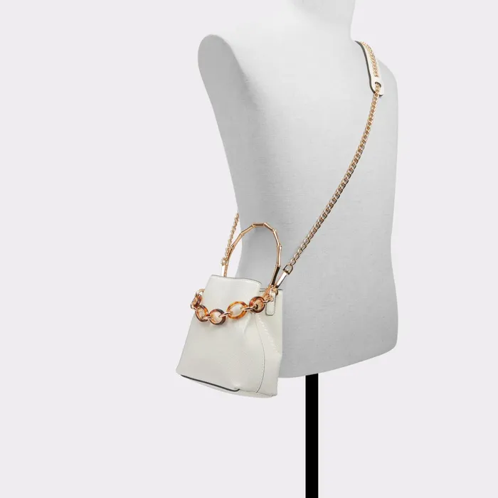Kayanniex White Multi Women ALDO Top Handle Bags