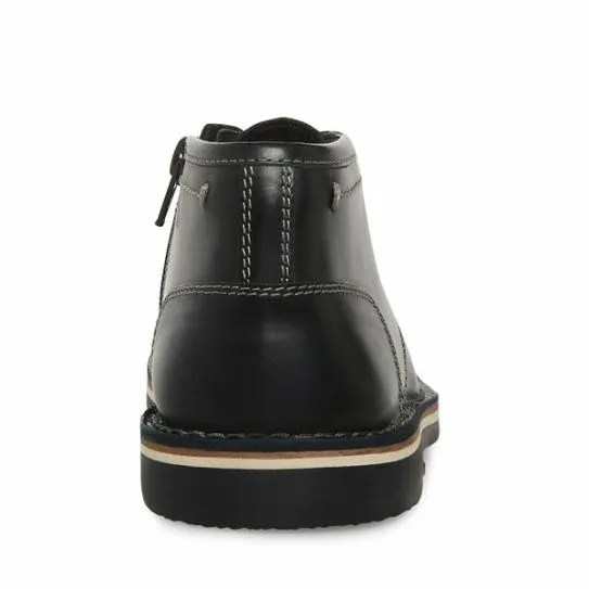 Kids039 BHARKEEN BLACK LEATHER Black Leather Steve Madden For The Family Kids039 BHARKEEN BLACK LEATHER Black Leather Steve Madden For The Family