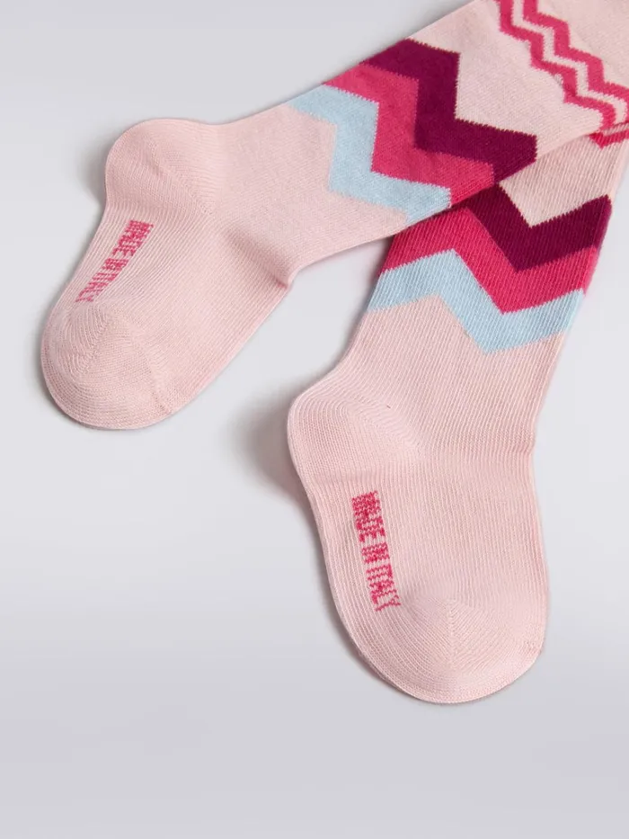 Kids Cotton Blend Tights Multicoloured Missoni Baby 024 Months Kids Cotton Blend Tights Multicoloured Missoni Baby 024 Months