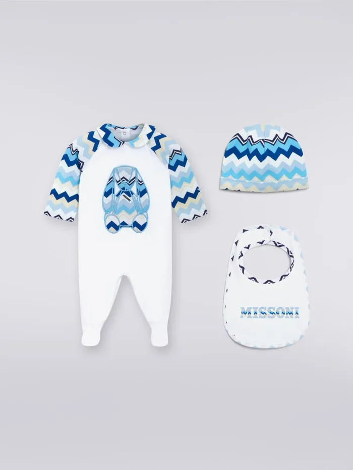 Kids Cotton TwoPiece Set Multicoloured Missoni Baby 024 Months