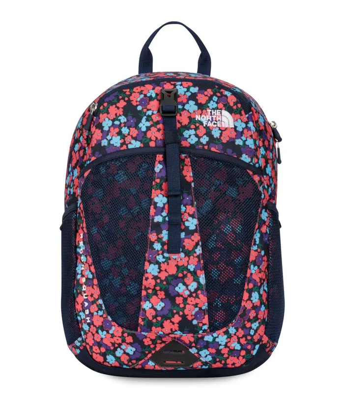 Kids The North Face Backpacks Recon Squash Backpack Paradise Pink Wildflower Print