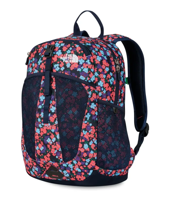 Kids The North Face Backpacks Recon Squash Backpack Paradise Pink Wildflower Print