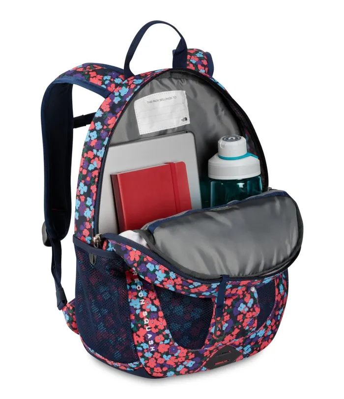 Kids The North Face Backpacks Recon Squash Backpack Paradise Pink Wildflower Print