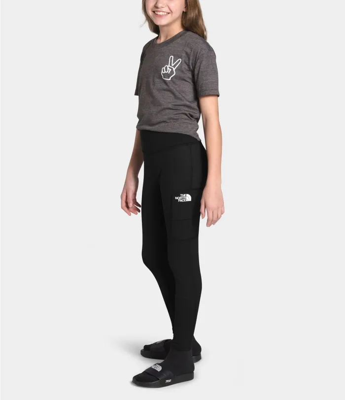 Kids The North Face Bottoms Essential Legging Tnf Black