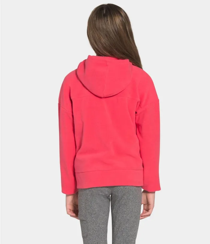 Kids The North Face Fleece Glacier Full Zip Hoodie Paradise Pink
